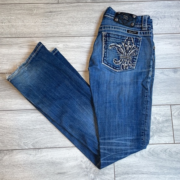 Miss Me women’s bootcut lower rise size 26 - Picture 2 of 10